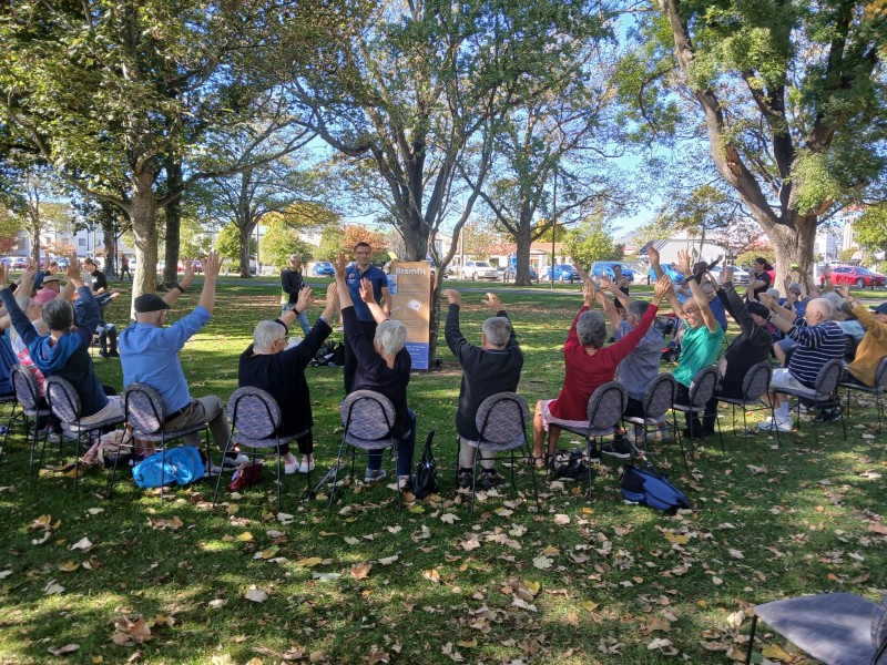 movement circle parkinson's