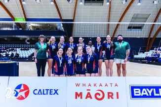 Volleyball nationals team St Margs