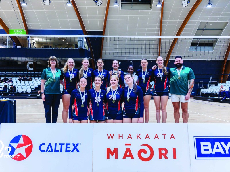 Volleyball nationals team St Margs