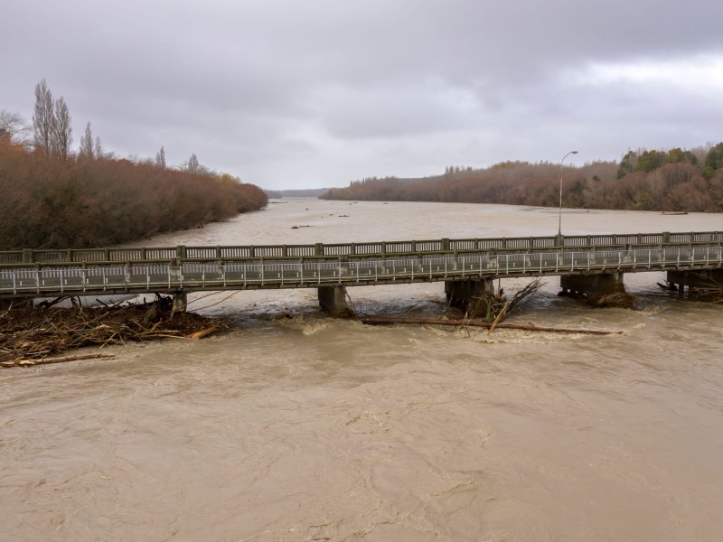 Ashburton Bridge Floods