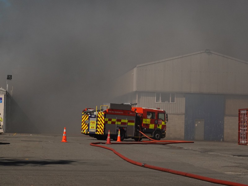 Fire Truck - Maces Road Fire