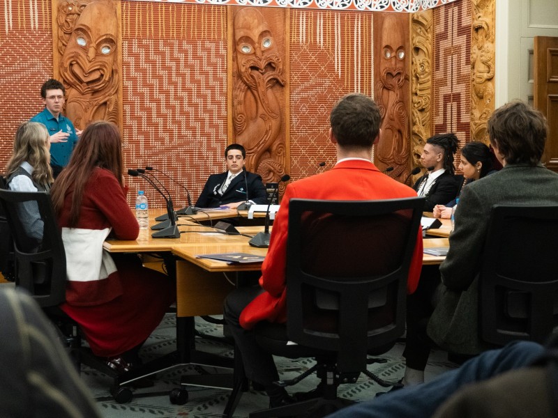 Youth MPs meeting in seminar room