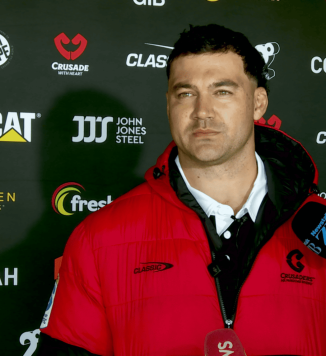 David Havili will be leading the Crusaders into their first Super Rugby game at One NZ Stadium