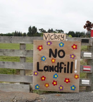 Landfill Sign