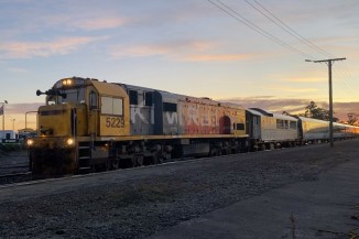 train shot
